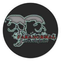 Paranormal Investigator stickers