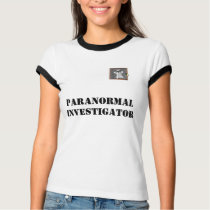 PARANORMAL INVESTIGATOR t-shirts