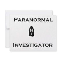 Paranormal invitations by FourTowers Paranormal invitations