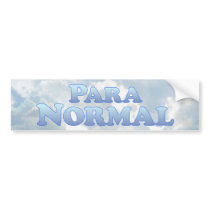 Paranormal - Mult-Products Bumper Sticker