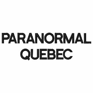 PARANORMAL QUEBEC Tshirt embroideredshirt
