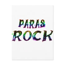 PARAS ROCK WITH COLOR postcards by occupationalgifts PARAS ROCK WITH COLOR postcards