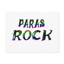 PARAS ROCK WITH COLOR postcards by occupationalgifts PARAS ROCK WITH COLOR postcards