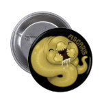 PARASITES: Ascaris Pinback Button