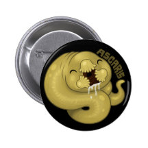 PARASITES: Ascaris Pinback Button