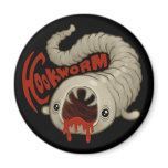 PARASITES: Hookworm (Necator) Fridge Magnet