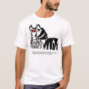 Parasitic Zebra t-shirts by deja_vu Parasitic Zebra t-shirts