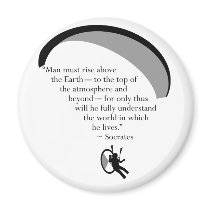 paraSocrates Refrigerator Magnet