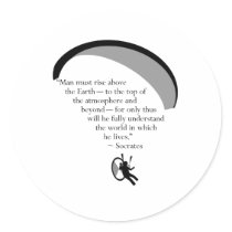 paraSocrates Round Stickers