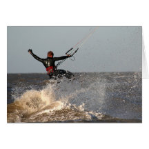 Parasurfing. Card by cARTerART