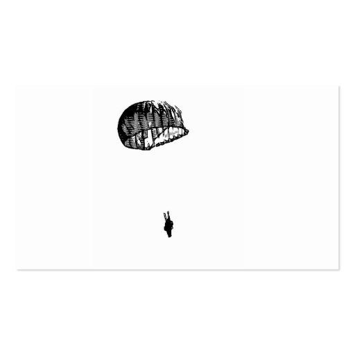 Paratrooper Business Cards