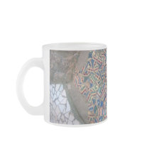 Parc Guell Rainbow  Mosaic Coffee Mug