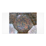 Parc Guell Rainbow Mosaic Photo Card