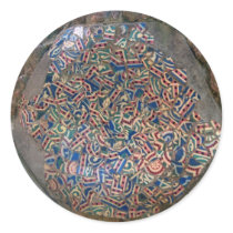 Parc Guell Rainbow Mosaic Stickers