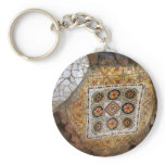 Parc Guell Yellow Mosaic Key Chains