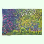 Parc Monceau Claude Monet kitchen towels