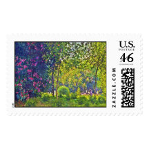 Parc Monceau Claude Monet Postage Stamps