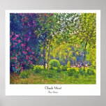 Parc Monceau Claude Monet Print