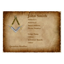 Parchment Business Card