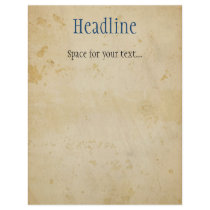 Parchment Flyers