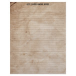 Parchment Letterhead Template