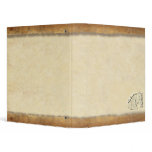 Parchment Scroll Style w/Horse Logo ~ Avery Binder