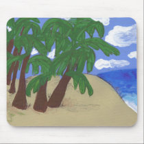 Pardise Beach Mouse Pad mousepads