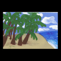 Pardise Beach Poster posters