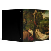 Pardo Venus or Jupiter and Antiope 3 Ring Binders