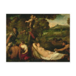 Pardo Venus or Jupiter and Antiope Postcard
