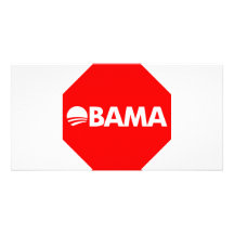 PARE A OBAMA TARJETA FOTOGRAFICA  