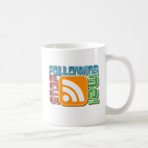 ¡Pare el seguir de mí! Diseño del botón del icono  Taza De Café