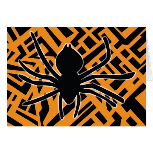 Parecido a una araña felicitaciones