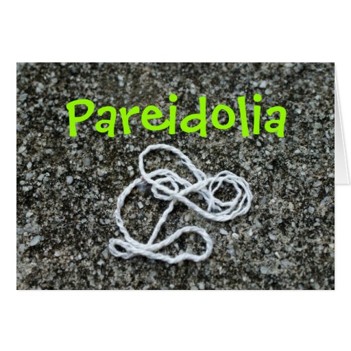 Pareidolic Rabbit Card