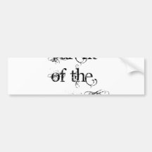 Parent of the Groom Bumper Stickers