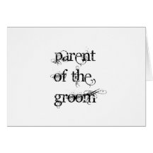 Parent of the Groom Card