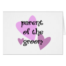 Parent of the Groom Cards