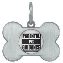 Parental Guidance PG Pet Tags