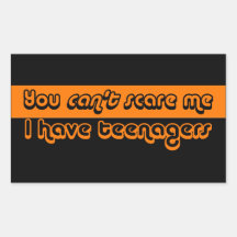 Parenting Halloween Rectangle Sticker