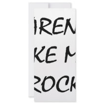 Parents Like Me Rock rack cards