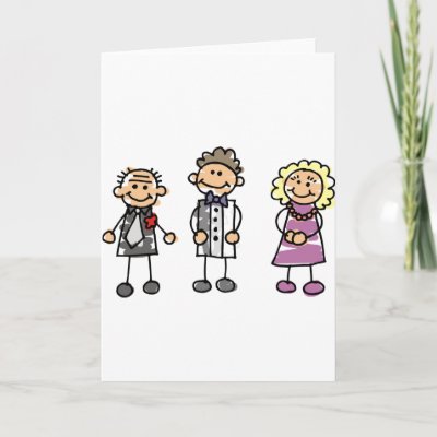 Parents Of The Groom On Wedding Day Cards