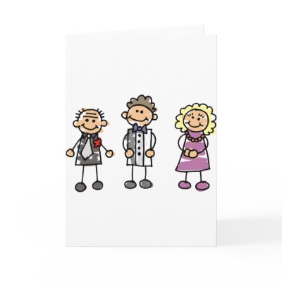 Parents Of The Groom On Wedding Day Cards