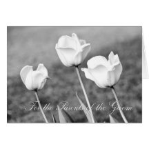 Parents of the Groom Wedding Congratulations Card