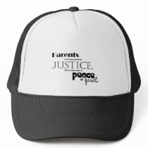 Parents-peace and quite hats