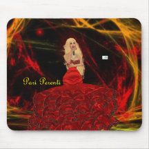 Pari Perenti sings her Heart out! Mouse Pad