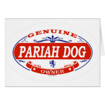 Pariah Dog  Card