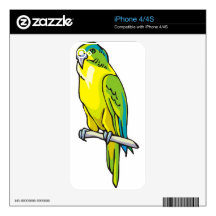 pariot decal for iPhone 4