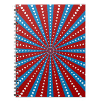 Pariotic Heart Burst notebooks