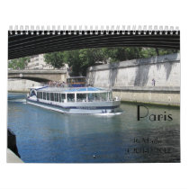 Paris 16 Month Calendar