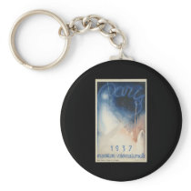 Paris 1937 exposition internationale keychain